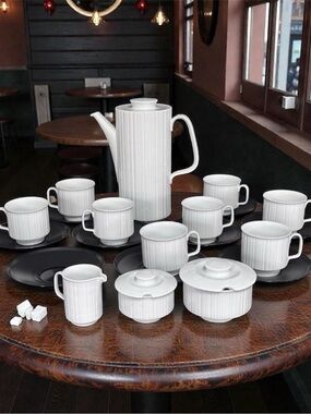 Rosenthal Studio Line Tea Set by Tapio Wirkkala • MCM German Porcelain